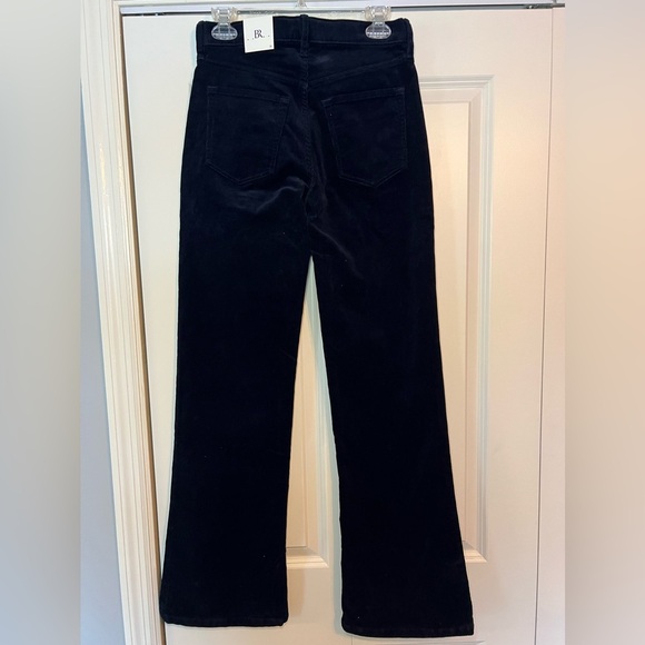 Banana Republic women’s high rise flare black corduroy pants size 26. NWT. - Picture 9 of 10